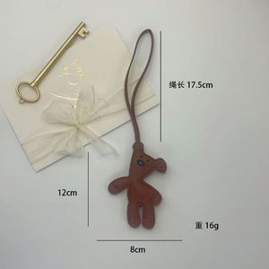 Cartoon Teddy <b>Bear</b> Charm <b>Cute</b> Bag Funny Lucky Pu Leather Handbag Pendant - Product Image 6