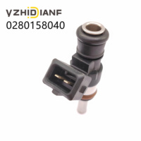 Boquilla de inyector de combustible del sistema de gasolina del coche de las piezas de automóvil 0280158040 9648129380 para Renault 1150CC 110LB 925CC 88LB