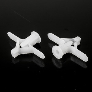 Plastic White Aircraft Toggle <b>Anchor</b> Expansion Wall Plug Drywall <b>Anchors</b> with Screw High Load Capacity Bright - Product Image 5
