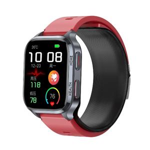 에어 펌프 실리콘 스마트 워치 혈압 심박수 혈중 산소 체온 모니터링 스마트 워치 - Product Image 6