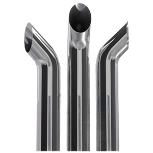 Tuyau d'échappement universel AsiaLink pour camion, diamètre réduit <span class=keywords><strong>de</strong></span> 7 à 5 pouces, en acier poli miroir, système d'échappement pour camion - Product Image 1