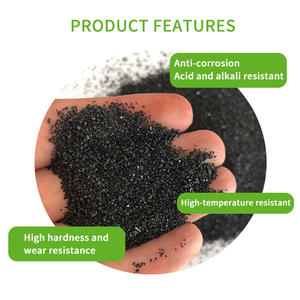 Carbure <span class=keywords><strong>de</strong></span> silicium recyclé pour désoxydant métallurgique, matériau <span class=keywords><strong>réfractaire</strong></span>, haute pureté, résistant aux acides et aux alcalis, outil abrasif - Product Image 2