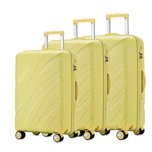 Ensemble de valises de voyage de haute qualité en PP à <span class=keywords><strong>4</strong></span> <span class=keywords><strong>roues</strong></span>, 20''24''28'', sacs de voyage d'extérieur, ensembles de bagages design - Product Image 2
