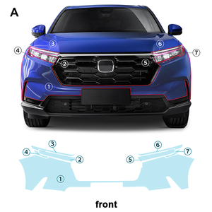 Película Protectora de Pintura Transparente Autocurable Antiarañazos para Automóviles, Precortada de TPU PPF para Cada Parte de HONDA <span class=keywords><strong>CRV</strong></span> 2023 2024 - Product Image 1