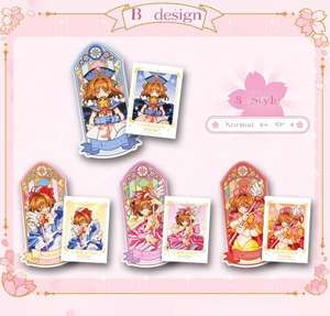 การ์ดแคปเตอร์ ซากุระ - ชุดการ์ดพลาสติกและกระดาษใส ลายตัวละครอนิเมะ สำหรับของขวัญแฟนคลับ-การ์ดฟัน - Product Image 4