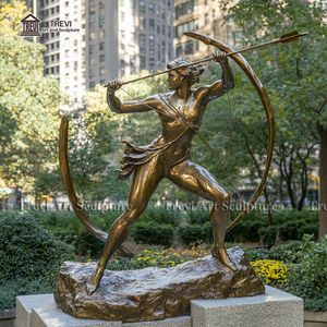 <span class=keywords><strong>Statue</strong></span> en métal moulée grandeur nature Sculpture sagittaire en bronze à vendre - Product Image 4