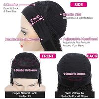 100% cheveux brésiliens humains vierges confortables et durables aucune perruque avant en dentelle pour les femmes pour Pixie Style sans colle avec 150 de densité