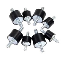 Supports en caoutchouc M4 X 10-M16 X 44 mm, coussinets anti-vibrations en caoutchouc/coussinets amortisseurs en caoutchouc pour groupes électrogènes