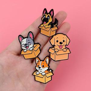 Pins de Solapa de Animales de Aleación de Zinc al por Mayor para Gatos y Perros - Pins Metálicos para Mochilas, Sombreros y Bolsos - Product Image 2