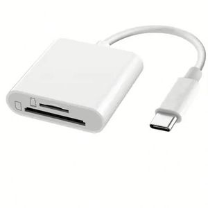 Factory Price USB-C OTG <b>Card</b> Reader Adapter 2 in 1 Support TF <b>SD</b> <b>Card</b> for Phone Tablet - Product Image 1