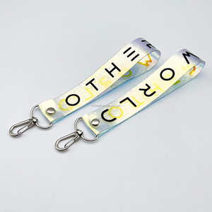 حزام مفاتيح عاكس مخصص الطباعة، حزام مفاتيح ملون هولوغرافي، سلسلة مفاتيح عاكسة - Product Image 3