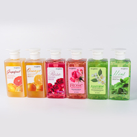 Gel Douche Rafraîchissant aux Pétales de Rose et de Jasmin avec Huile Essentielle, Nettoyage en Profondeur Apaisant – Offre Spéciale