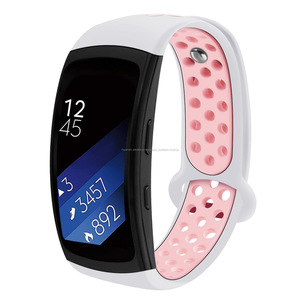Mejor venta para <span class=keywords><strong>Samsung</strong></span> <span class=keywords><strong>gear</strong></span> <span class=keywords><strong>fit2</strong></span> <span class=keywords><strong>fit2</strong></span> <span class=keywords><strong>pro</strong></span> doble color reloj pulsera - Product Image 4