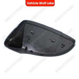 Carcasa de Espejo Retrovisor Lateral Izquierdo Negra de ABS para Volkswagen Jetta GLI 2012-2018, Pieza de Repuesto 3C857537 - Product Image 1