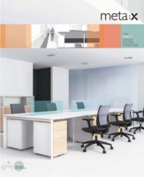 Table de travail moderne à espace ouvert bureau pour 2 ~ 8 personnes bureau modulaire en bois poste de travail bureau mobilier de bureau poste de travail