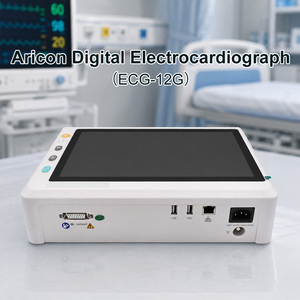 Electrocardiógrafo ERKON <span class=keywords><strong>ECG</strong></span>-12G de Clase II para Uso Hospitalario, Certificación CE/ISO13485, 1 Año de Garantía, para Diagnóstico en el Departamento de Cardiología - Product Image 2