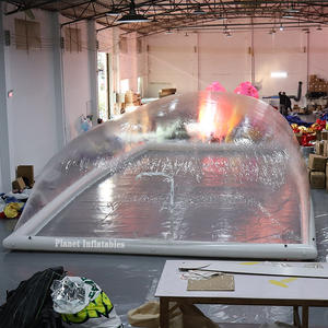 Couverture gonflable <span class=keywords><strong>rectangulaire</strong></span> transparente extérieure <span class=keywords><strong>de</strong></span> <span class=keywords><strong>piscine</strong></span> <span class=keywords><strong>de</strong></span> dôme <span class=keywords><strong>de</strong></span> <span class=keywords><strong>tente</strong></span> <span class=keywords><strong>de</strong></span> couverture <span class=keywords><strong>de</strong></span> <span class=keywords><strong>piscine</strong></span> <span class=keywords><strong>de</strong></span> PVC pour extérieur - Product Image 2