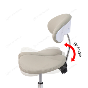 Tabouret dentaire de siège de selle de meubles dentaires de clinique dentaire pour des chaises d'hôpital d'assistant de dentiste - Product Image 3