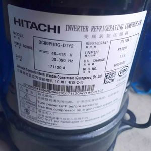 คอมเพรสเซอร์ทำความเย็นอินเวอร์เตอร์ฮิตาชิ รุ่น DC80PHDG D1Y2 46 415V 30 390Hz R410A สำหรับเปลี่ยนซ่อม - Product Image 2