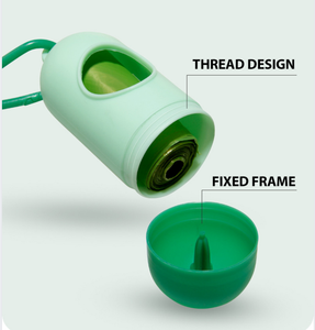 Dispensador portátil de bolsas de basura para excrementos de perro, accesorio para caminar al aire libre, con logotipo personalizado - Product Image 3