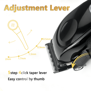 2025 nuevas cortadoras de pelo de peluquero eléctricas profesionales DLC cuchilla cortadora de pelo para hombres máquina cortadora de pelo proveedores de peluquero - Product Image 5