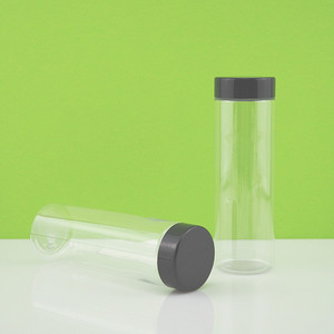 กระปุกใส่ครีมพลาสติกลูกกวาดทรงสูงขนาด7ออนซ์ - Product Image 4