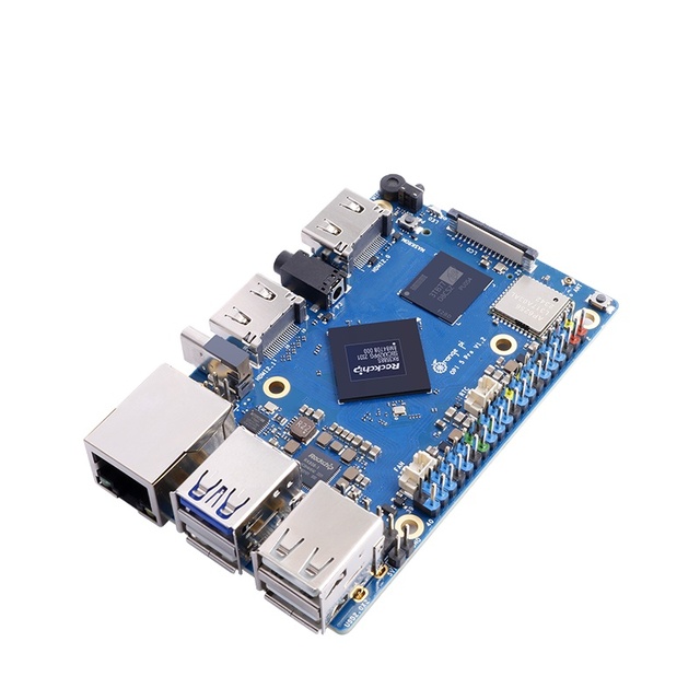 Orange Pi 5 Pro 16GB Ram Single Board Computer RK3588S LPDDR5 Wifi5.0-BT5 Development Board M2.0 Support SSD Smaller Faster