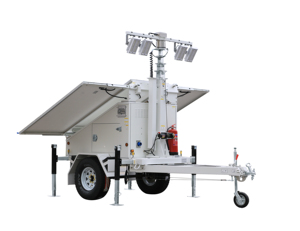 Mobile Security <b>Camera</b> <b>Solar</b> Trailer with Generator Back up - Product Image 4