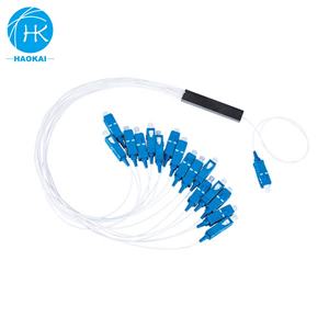 <span class=keywords><strong>1</strong></span>*8 <span class=keywords><strong>1</strong></span>*16 <span class=keywords><strong>1</strong></span>*<span class=keywords><strong>64</strong></span> Répartiteur de câble à <span class=keywords><strong>fibre</strong></span> <span class=keywords><strong>optique</strong></span> PLC avec module ABS FC/APC SC/UPC Chip in Steel Tube Catv Fiber FBT Coupler - Product Image 6