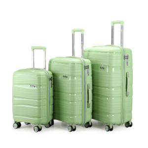 <span class=keywords><strong>Valise</strong></span> de voyage de luxe unisexe tendance personnalisable à double roue roulette PP <span class=keywords><strong>rigide</strong></span> personnalisée en usine - Product Image 4
