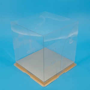 Caja Cuadrada Transparente Multifuncional para Pastelería, Apta para Alimentos, Popular en INS, Caja para Torta - Product Image 4