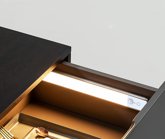 Motion PIR Sensor Cabinet Lights USB Charging Rechargeable Built-in Battery Wireless Magnetic Sales 3000K 4000K Cabinet Lights