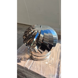 Campana de Chimenea Giratoria Impulsada por el Viento, Acero Inoxidable 304, Certificación KIWA, Diseño Industrial Italiano para Extracción de Gases de Combustión - Product Image 4