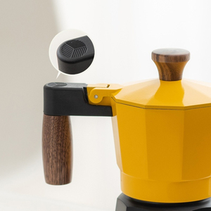 Machine à expresso italienne à extraction de pot de moka à double valve avancée <span class=keywords><strong>cafetière</strong></span> <span class=keywords><strong>Vintage</strong></span> maison extérieure Portable - Product Image 2