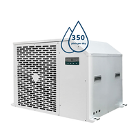 Déshumidificateur de serre de Drainage étanche et automatique IP65 350 pintes/jour de qualité industrielle pour les pépinières de plantes tropicales CE/ISO