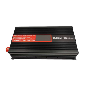 Convertisseur de puissance 1500W 12V <span class=keywords><strong>220V</strong></span> à onde sinusoïdale modifiée, onduleur DC-AC hors réseau, convertisseur 12V vers <span class=keywords><strong>220V</strong></span>, onduleurs portables pour voiture - Product Image 2
