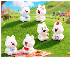 Decoración del hogar animales lindos escultura de jardín decoración animal perro figuras juguete resina Chihuahua dálmata Bichon <span class=keywords><strong>Dobermann</strong></span> - Product Image 3