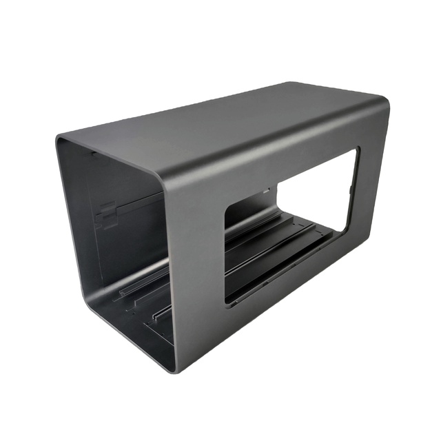 Custom Portable Industrial Game Tower Desktop Computer Chassis Aluminum Extrusion Midi Tower Case