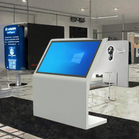 Afficheur numérique sur pied avec écran tactile capacitif 4K Android Windows pour les magasins de détail, les centres commerciaux, animation de texte