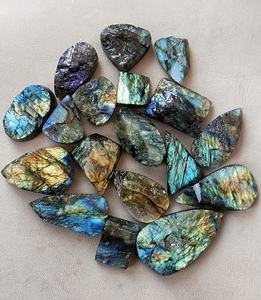 Pierres de Labradorite Druzy de forme mixte, best-seller 2025, pour la fabrication de bijoux, prix de gros - Product Image 3