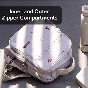 Juego de bolsas de almuerzo para <span class=keywords><strong>mochila</strong></span> para niños, fiambrera aislada 2-1 para <span class=keywords><strong>mochila</strong></span> escolar para niños pequeños, bolsa de inserción más fresca, bolsa más fresca para bicicleta - Product Image 6