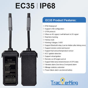 EC35 Trackerking 2G+4G Apto para coches y motocicletas Clasificación de impermeabilidad IP68 Rastreo en tiempo real Corte remoto de combustible y energía - Product Image 5