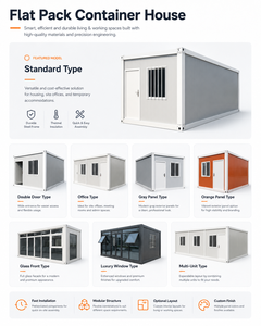 Venta al por mayor de casas contenedor prefabricadas expandibles de 40 y 20 pies, con 1, 2, 3, 4 o 5 dormitorios, modernas, modulares, tipo Granny Flat - Product Image 3