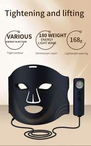 มาส์กหน้า LED แสงสีแดงแบบพกพาแบตเตอร์รี่ ABS แบบนุ่มปลอดภัยอย่างมีประสิทธิภาพสำหรับการเดินทางในบ้าน - Product Image 6