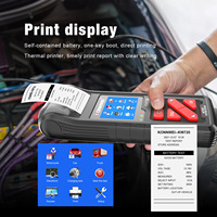 KW720 Niederspannungsprüfer, Kompatibel mit 6V/12V/24V Autobatterie-Spannungs- und Innenwiderstandsmessgerät