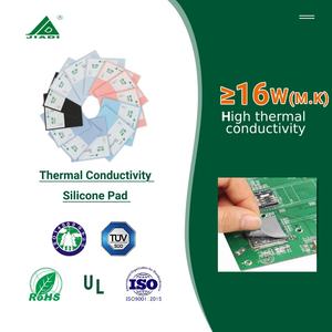 وسادة حرارية عالية التوصيل من السيليكون المطاطي لعزل الفجوات والتبريد في درجات الحرارة العالية 16 واط/م.ك - Product Image 2