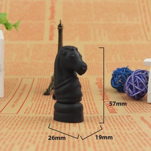 Cờ Vua Hiệp Sĩ Dung Lượng Thật USB Đĩa Horse USB Flash Drive Pen Drive Với Chuỗi Kim Loại Biểu Tượng Tùy Chỉnh Quà Tặng Khuyến Mãi - Product Image 4