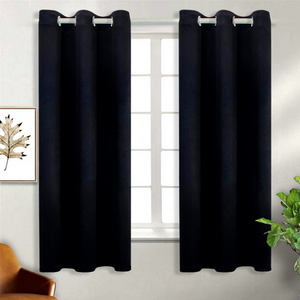Oda Karartma Özel Tedarikli Bağımsız Web Siteleri, Yüksek Hassasiyetli Tek Renk Karartma Hazır Perdeler Modern Stil - Product Image 4