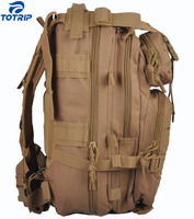 Sac à dos tactique de chasse robuste personnalisé avec système Molle et fermeture éclair en polyester
