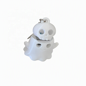 Porte-clés Halloween Clicker Lumineux Anti-stress, Jouet Fantôme Mignon et Effrayant Imprimé en 3D pour Enfants et Adultes, Décoration de Bureau - Product Image 6
